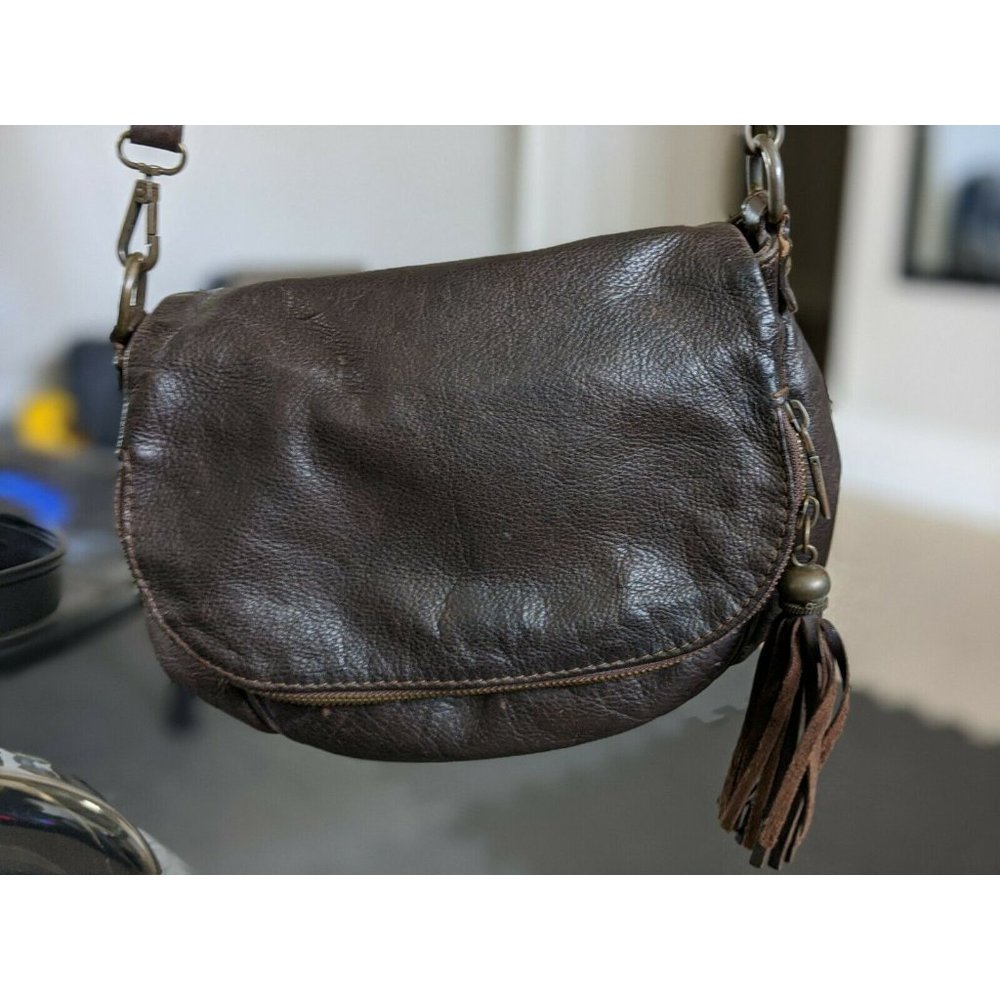 Handmade Artisan Brown Glove Leather Hobo Shoulder